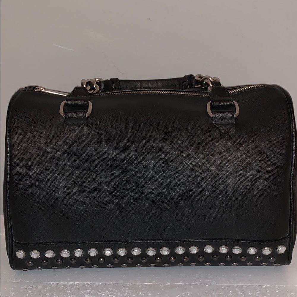 Express Black Handbag w/ Studs and Rhinestones